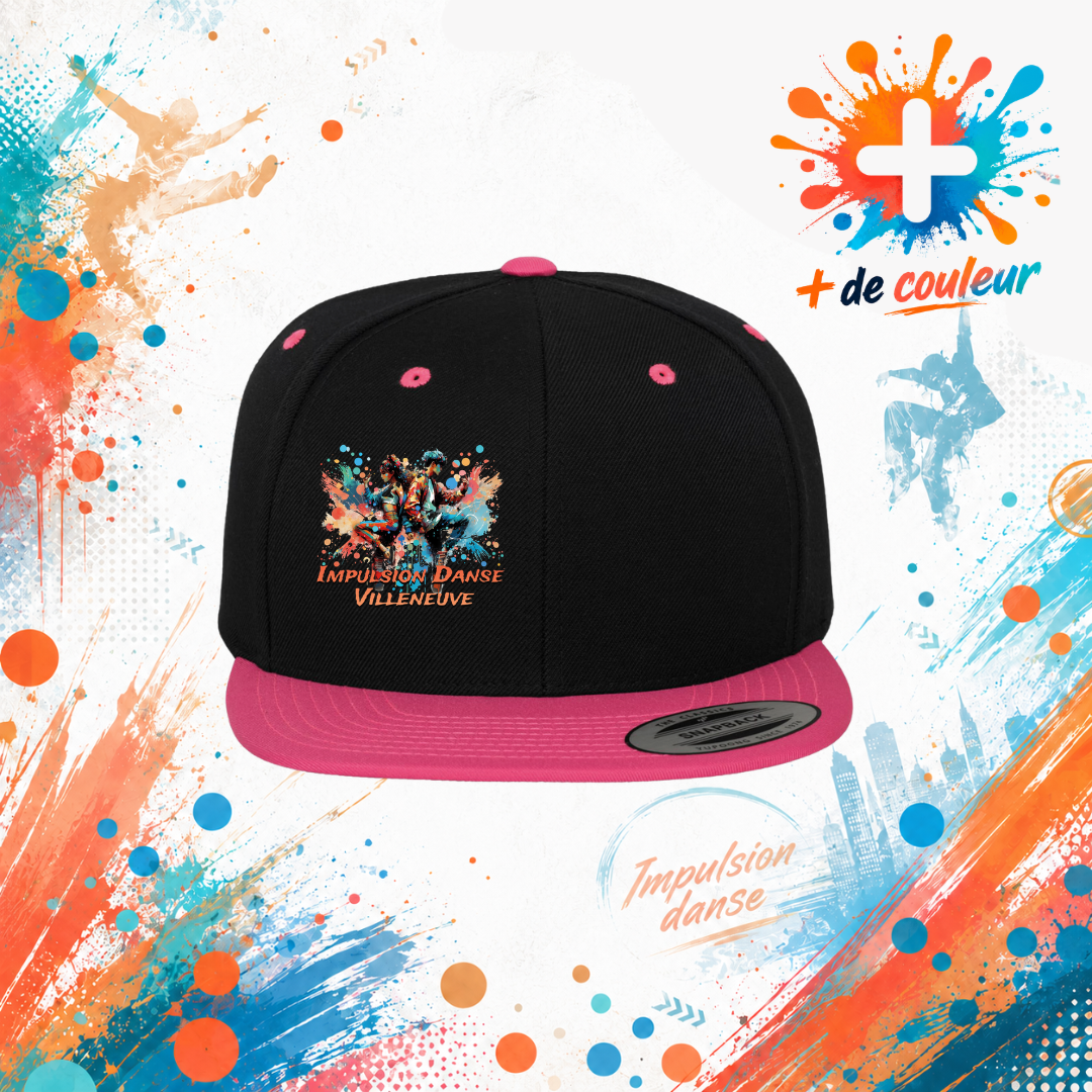 Casquette visière plate - Impulsion Danse