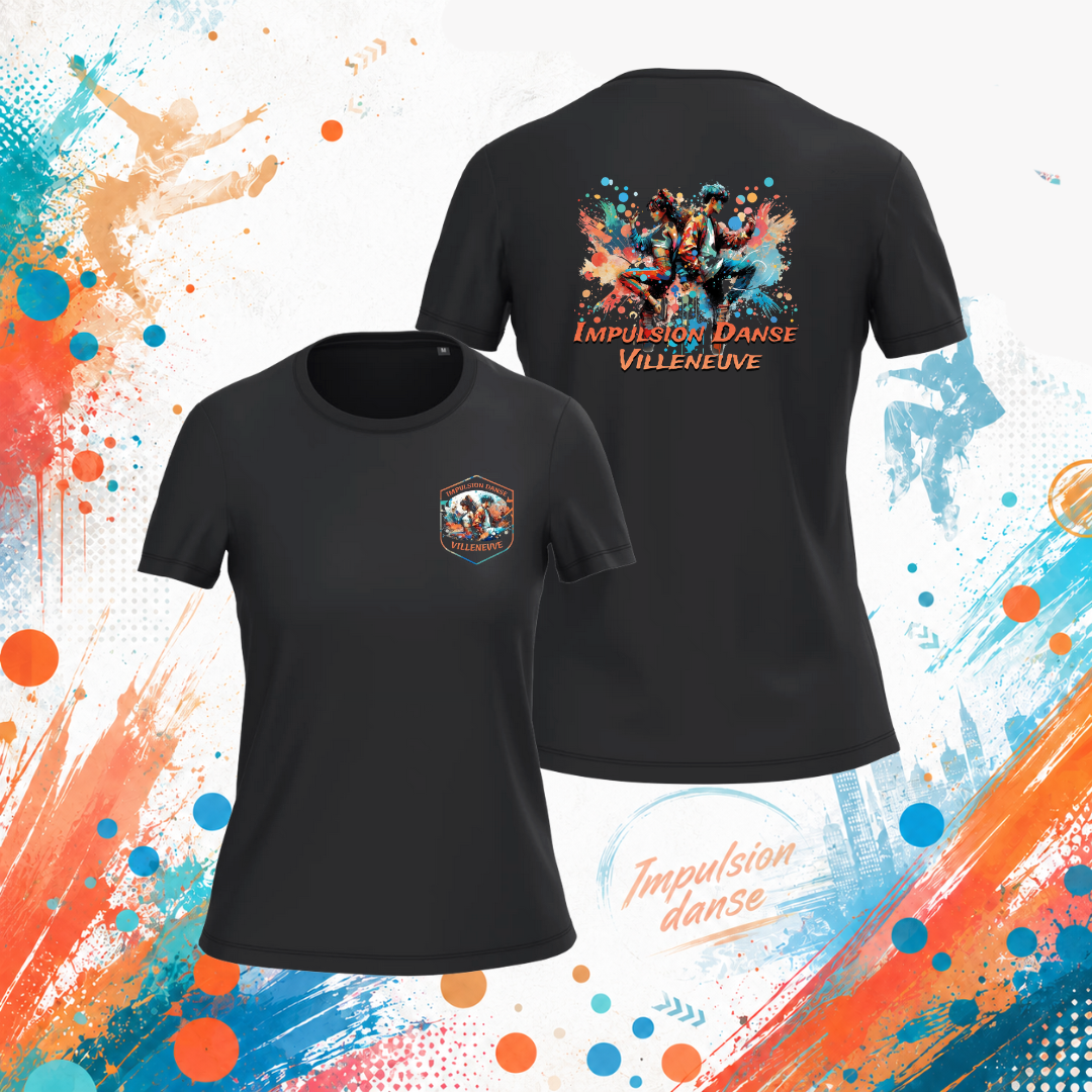Tee shirt Femme Blason - Impulsion Danse