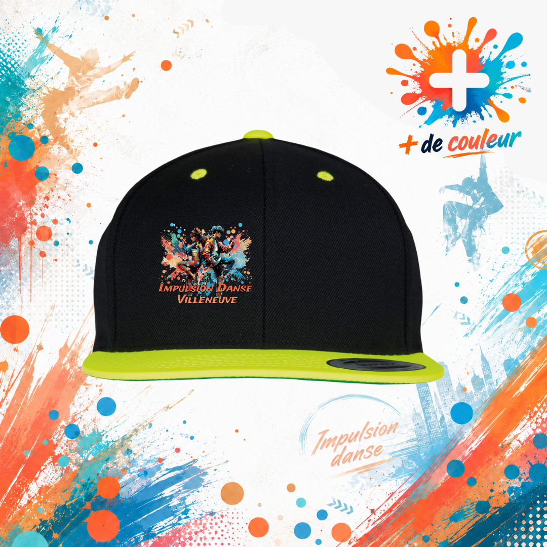 Casquette visière plate - Impulsion Danse