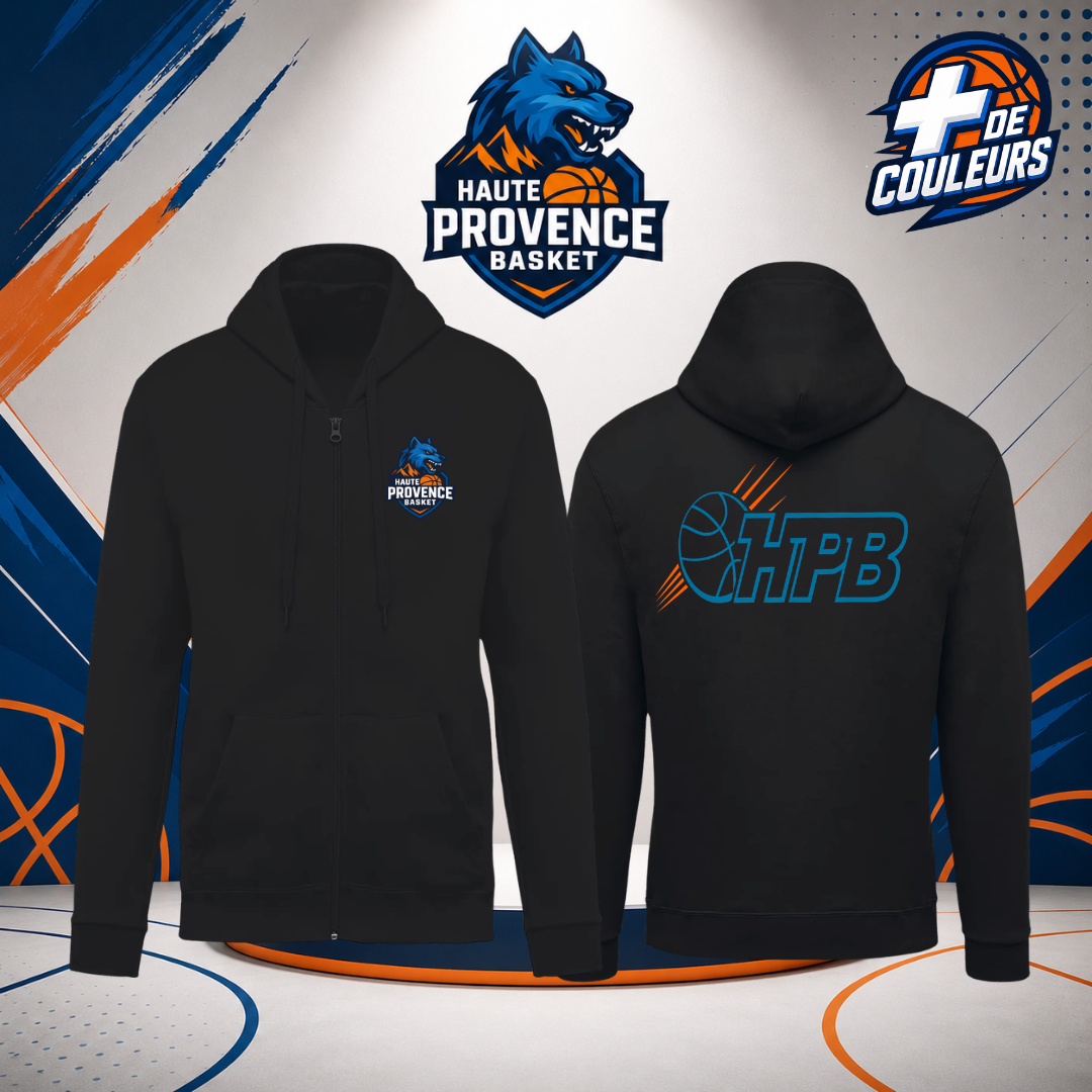 Sweat zippé enfant - HPB