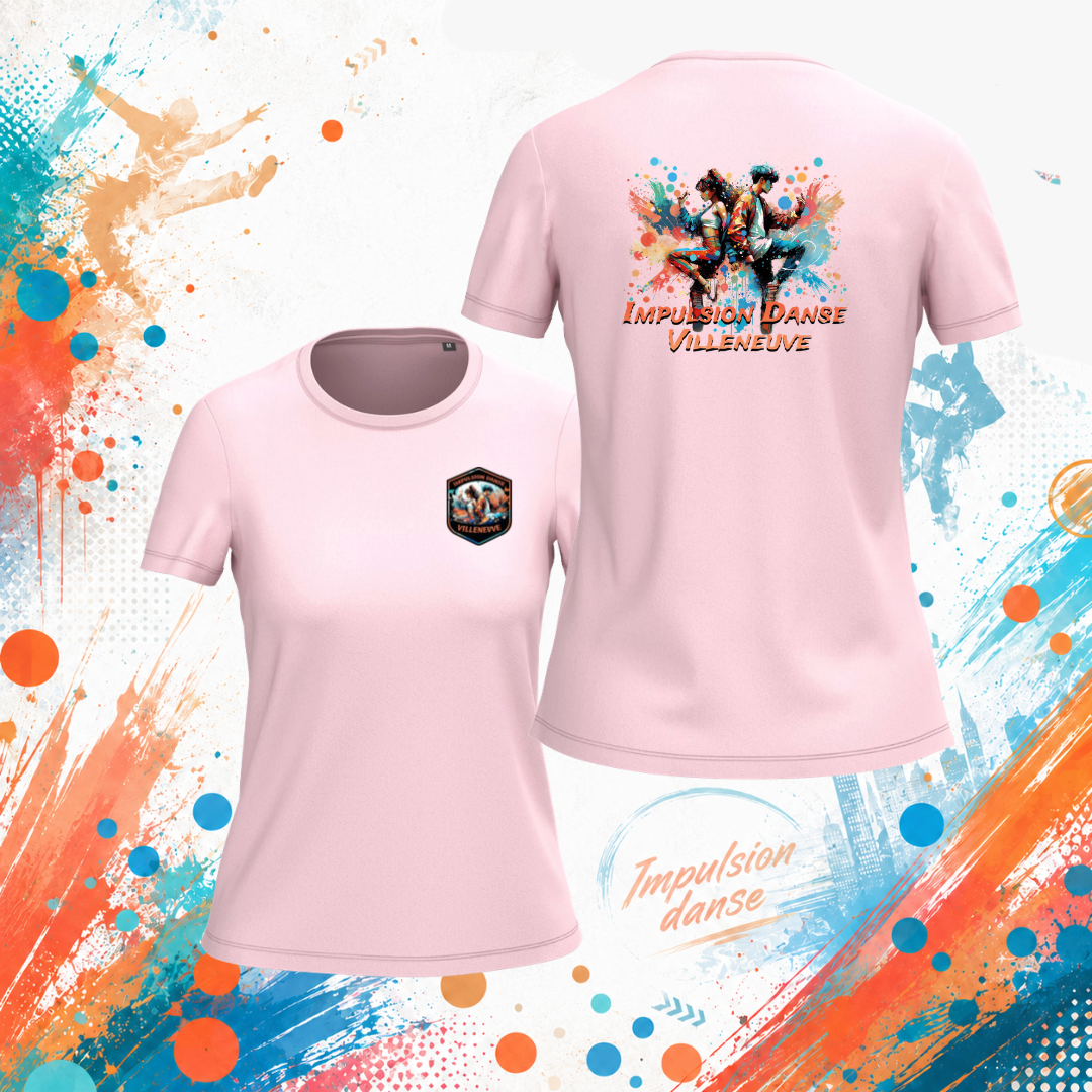 Tee shirt Femme Blason - Impulsion Danse