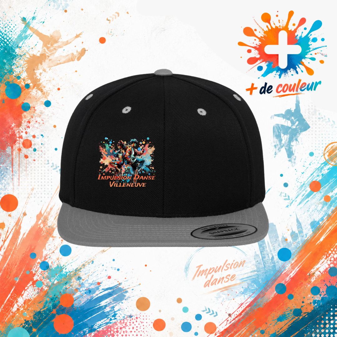 Casquette visière plate - Impulsion Danse