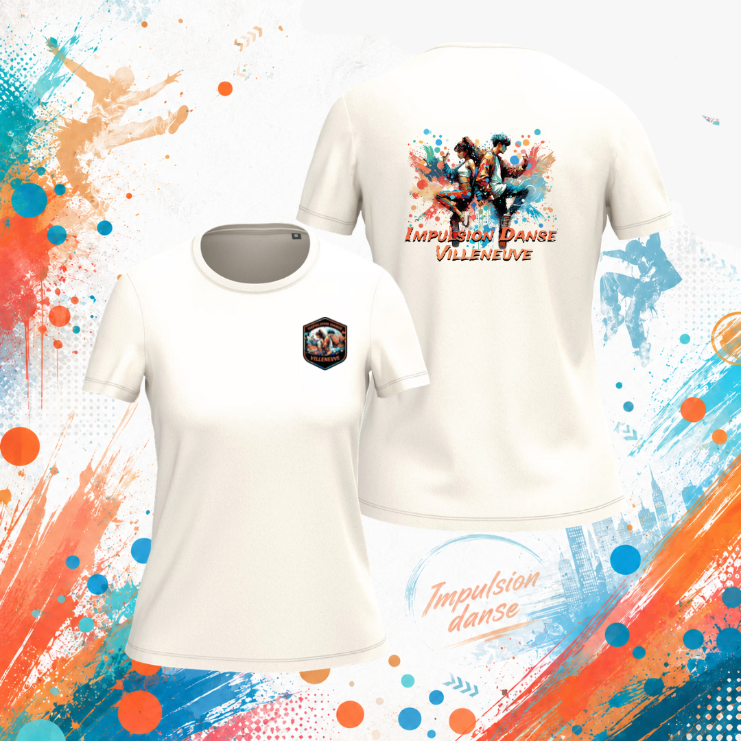 Tee shirt Femme Blason - Impulsion Danse