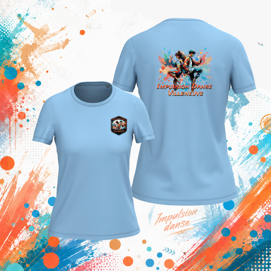 Tee shirt Femme Blason - Impulsion Danse