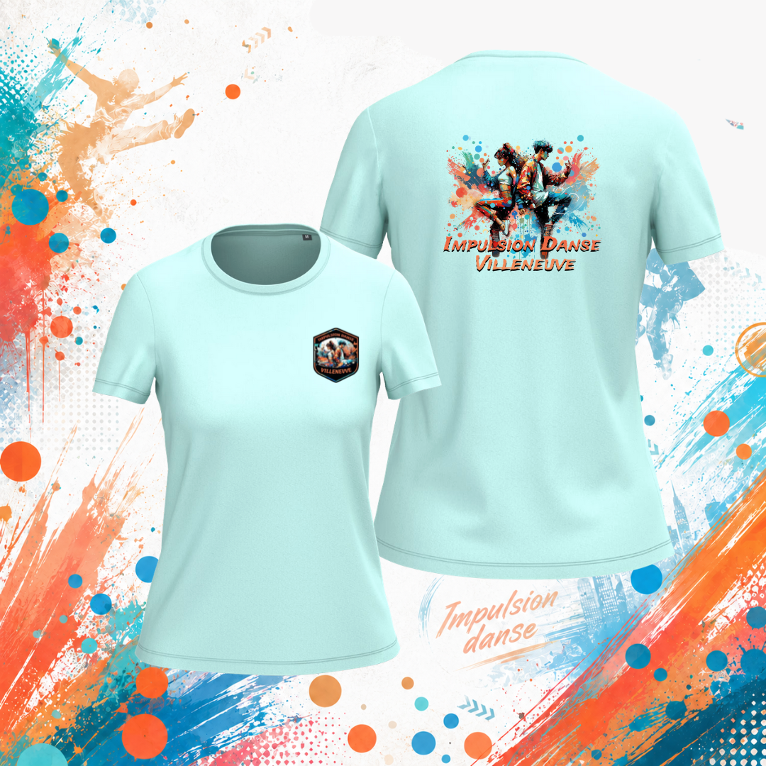 Tee shirt Femme Blason - Impulsion Danse