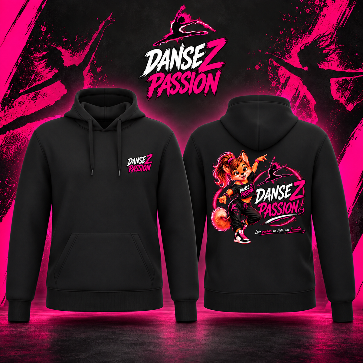 Sweat à capuche - Dansez Passion