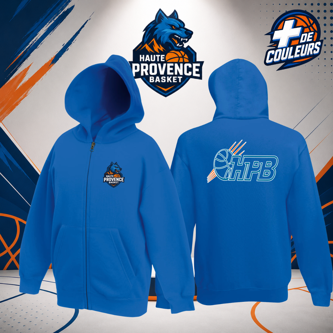 Sweat zippé enfant - HPB